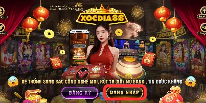 Đăng nhập Xocdia88