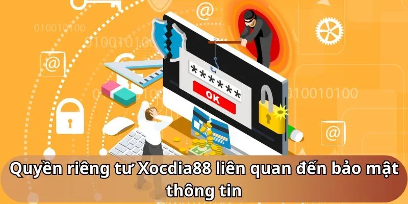 Quyền riêng tư Xocdia88 liên quan đến bảo mật thông tin